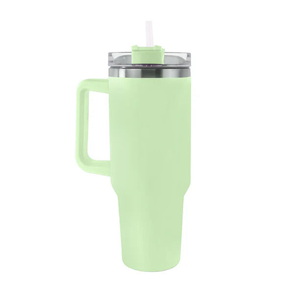 1200 ML Tumbler with Handle,Double Wall Vacuum Reusable Stainless Steel.